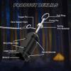 GLKTRS Perimeter Trip Alarm, Camp Safe 12 Gauge Camping Trip Wire Alarm,Early Warning Security System Accessories for Camping and Property Safety/Bear Deterrent view 4