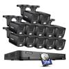 ANNKE 32CH 3K Security Camera System, 32 Channel 3K Lite H.265+ Surveillance DVR with AI Motion Detection, 12x 3K 5MP Analog Bullet Cameras, Smart Color Night Vision, Built-in Mic, IP67, 4TB HDD view 1
