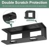Under Desk Laptop Mount Metal Under Desk Laptop Holder with Anti-Scratch Pads Compatible with Lenovo HP Asus Acer Laptop,Mac Mini,Macbook,Keyboard Under Desk Shelf Tray with Headphone Hanger view 4