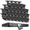 ANNKE 32CH 3K Security Camera System, 32 Channel 3K Lite H.265+ Surveillance DVR with AI Motion Detection, 24x 3K 5MP Analog Bullet Cameras, Smart Color Night Vision, Built-in Mic, IP67, 8TB HDD view 1