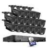 ANNKE 32CH 3K Security Camera System, 32 Channel 3K Lite H.265+ Surveillance DVR with AI Motion Detection, 16x 3K 5MP Analog Bullet Cameras, Smart Color Night Vision, Built-in Mic, IP67, 8TB HDD view 1