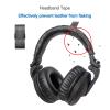Voarmaks HDJ X7 Replacement Headband Cushion Cover Compatible with Pioneer HDJ-X5 X5BT HDJ-X7 X7BT X7S HDJ-X10 HDJ1000 HDJ1500 HDJ2000 DJ Headphone - Headband Tape Protection (White) view 2
