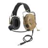 HHEARFALCOM TAC700 Tactical Headset Hearing Protection Electronic Shooting Hunting Headset with U94 V2 PTT Adapter for uv5r Walkie Talkies (CB) view 4