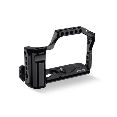 PROAIM SnapRig Camera Cage for EOS M50/M50 II/M5. Built-in Contoured Handgrip. Anti-Twist Design. Multiple Accessory Mounting Option (CG272)