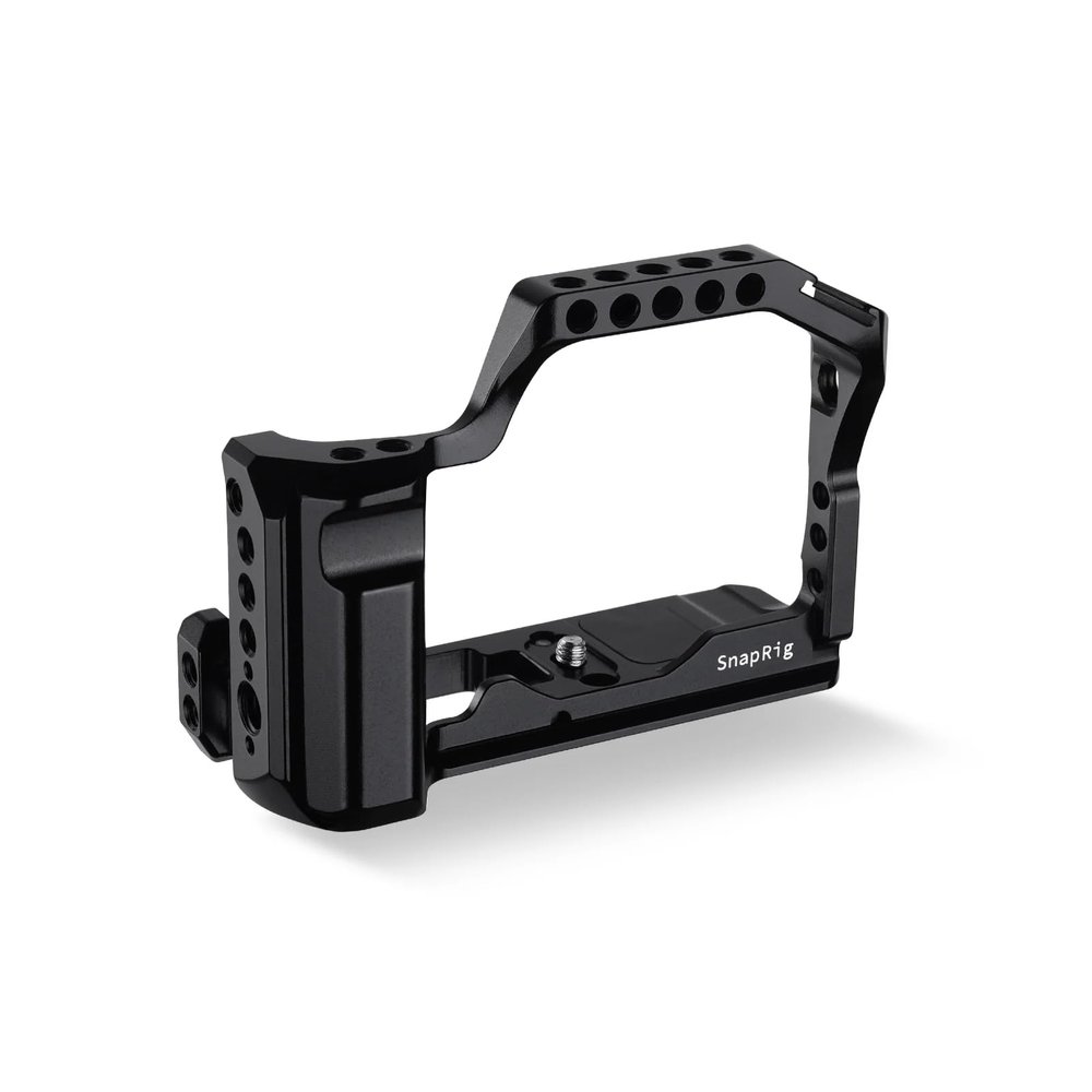 PROAIM SnapRig Camera Cage for EOS M50/M50 II/M5. Built-in Contoured Handgrip. Anti-Twist Design. Multiple Accessory Mounting Option (CG272)