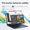 ASUS Vivobook Portability Laptop, 14" FHD 1920 * 1080, Intel Core i3-1215U, 24GB RAM, 2TB PCIe M.2 SSD, HDMI, Webcam, Wi-Fi 6, Windows 11 Home, Blue with ML101 White Wireless Mouse view 2