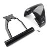 Cnswee6 Phone Navigation Bracket Holder Support Stand Mount CNC Carbon Fiber Texture Motorbike for HONDA Forza 350 NSS 350 2021-2023 view 4