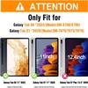 Case for Samsung Galaxy Tab S8 2022/Tab S7 2020 11 Inch (Model SM-X700/X706/T870/T875/T878), Multi-Angle Stand Smart Protective Cover, Shockproof Case Auto Sleep/Wake, Snow Tree House view 2