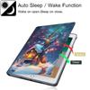 Case for Samsung Galaxy Tab S8 2022/Tab S7 2020 11 Inch (Model SM-X700/X706/T870/T875/T878), Multi-Angle Stand Smart Protective Cover, Shockproof Case Auto Sleep/Wake, Snow Tree House view 4