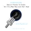 Suoleerang 1" Ball Mount Base Ball Adapter with 1 inch Ball, 1/4" Threaded Bolt with Ball Adapter 1/4-20 Stainless Steel Threads Compatible with RAM Mounts Parts B Size Double Socket Arms(Black-1) view 3