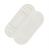 Adhesive Punch Socket Holder, Self Adhesive Power Strip Holder, PP Wall Mounted Drill Non Marking Socket Fixer for Home Dorm Office Cable Management view 1