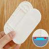 Adhesive Punch Socket Holder, Self Adhesive Power Strip Holder, PP Wall Mounted Drill Non Marking Socket Fixer for Home Dorm Office Cable Management view 3