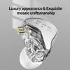2M Long Recessed 2Pin IEM Cable in Ear Monitor Replacement Earphone Cable and CCA CRA in Ear Monitors Headphones with Microphone view 2