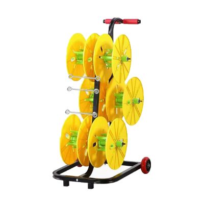 BXKCFYBSQ Wire Spool Rack,Spool Cable Dispenser Spool Rack,Heavy Duty Spool Storage Holder,for Electrical Industrial Retail Use,220lbs Capacity