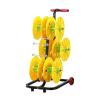 BXKCFYBSQ Wire Spool Rack,Spool Cable Dispenser Spool Rack,Heavy Duty Spool Storage Holder,for Electrical Industrial Retail Use,220lbs Capacity view 1