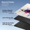 Desk Mat with 2 Magnetic Cable Clips, XXL Mouse Pad with Stitched Edges, Non-Slip Rubber Base Mouse Pad for Gaming Office Home, 35.43 x 15.74 inch (Hummingbird) view 2