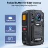BOBLOV D7 2K Body Camera,128GB 2 * 1950mAh Batteries with Charging Dock, IP67 Waterproof, Body Camera with Audio and Video Recording, 170 Wide-Angle, Night Vision for Security Law Enforcement view 4