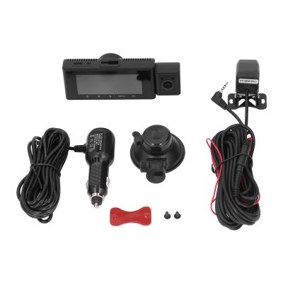 Dash Cam Front Rear, 2K+1080P 3.16 Inch Full HD Dash Camera for Cars, Built in Wirelessly with G Sensor Motion Detection, Parking Monitoring Three Channel Driving Recorder