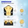 Karlass 12V Power Distribution Block Car Audio 2 Way Ground Distribution Block 0/2/4 Gauge in 4/8/10 Gauge Out 12 Volt Amp Distribution Block Splitter for Marine Automotive Car Vehicles Boats view 2