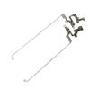 ZAHARA L&R Left & Right LCD Screen Hinge Bracket for HP Pavilion 15-DY 15-DY2028CA 15-DY2031WM 15-DY2037NR TPN-Q222 L63612-001 FB0P5007010 FB0P5004010 view 1