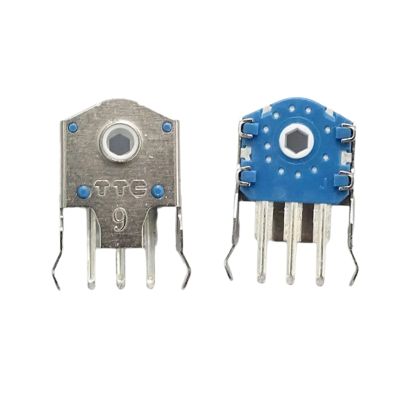 PTILSERY Rotary Mouse Scroll Silver Wheel Encoders 8mm 9mm 10mm 11mm Dustproof Sealing for Piece Mouse 76 Million Grids