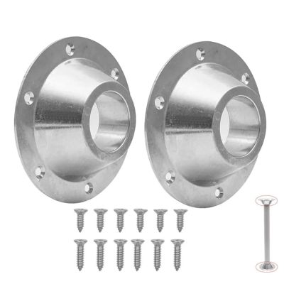 2Pcs RV Table Base Table and Floor Mounting Base with Mounting Screws