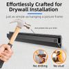 Auoace Studless Drywall TV Mount for 32 to 75 inch Television, No Drill TV Wall Mount Holds 150 lbs, Flat Wall Mount TVs Bracket, Max VESA 600x400mm, No-Stud Required, Easy Install with All Hardware view 2