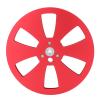 1/4 7 Inch Empty Tape Reel, Universal Aluminum Alloy Open Reel Sound Tape Empty Reel, Recording Tape Takeup Reel to Reel for Studer, Fix Your Tape Recorder (Red) view 1