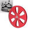1/4 7 Inch Empty Tape Reel, Universal Aluminum Alloy Open Reel Sound Tape Empty Reel, Recording Tape Takeup Reel to Reel for Studer, Fix Your Tape Recorder (Red) view 3