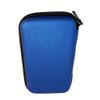 Hard Drive Case Portable Travel Waterproof Hard Disk Shell USB Protective Storage Shockproof Carry Case Small Bag for Passport Essential Memory Card Blue view 3