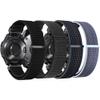 20MM 22MM 26MM Watch Band for Garmin Fenix 8 AMOLED/Solar 47mm 51mm, Nylon Sports Strap for Fenix 8 43mm Fenix 8 Solar 51mm Watch Strap (4 Pack: Black+BlackWhite+Blue+BlackBrown, Quick Fit 20MM) view 1
