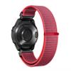 20MM 22MM 26MM Watch Band for Garmin Fenix 8 AMOLED/Solar 47mm 51mm, Nylon Sports Strap for Fenix 8 43mm Fenix 8 Solar 51mm Watch Strap (Red, Quick Fit 20MM) view 1