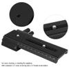 6.3x3.7inch Macro Rail, -01 Aluminium Alloy Macro Long Focusing Close Up Quick Rlease Plate Slide Rail for Macro , Or Film Negatives view 3