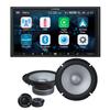 Alpine iLX-W650 7" Touchscreen Receiver & A Pair of Midwoofer & TweeterS2-S65C 480W Hi-Res 6.5" Component Speaker Bundle  Apple CarPlay, Android Auto, Bluetooth, and High-Performance Car Audio System view 1