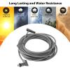 Standard Actuated Cable, 150Ft Cable, Cable Extension Cable Management Accessories with 100 Wire Nails for Rectangular Satellite V2 (150ft Cable) view 4