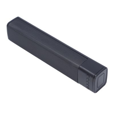Sanpyl Cordless Soundbar, RGB Bluetooth Home Theater Sound Stereo Sound Speaker Bar, for Gaming Music Movies, Supports BT, USB, AUX, Small Memory Card Playback (Black)