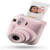 Fujifilm Instax Mini 12 Camera with Fujifilm Instant Mini Film (40 Sheets) Bundle with + Sunshine Photo Microfiber Cleaning Cloth (Blossom Pink) view 2