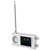 TEF6686 Portable Radio SW, CB, VHF, UHF, WX, AIR, LW, MW, SSB AM Receiver, for Dev Beta, 3.2 Inch LCD Screen, Pocket Retro Mini Radio Rechargeable (Silver) view 1