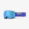 100% NORG HiPER Premium Protective Goggles (Tarheel/Blue - Mirror Blue Lens) view 1