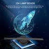 3D Holographic Fan Display, 1024x224 Resolution with 224LED, Support Multiple Media Formats, Naked Eye Holographic Video Projector for Halloween, Bar, Casino, Party, Events. (US view 2