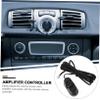 Mikinona Power Amplifier Controller Sub Amp Inline Volume Control Knob Bass Knobs for Car view 2