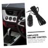 Mikinona Power Amplifier Controller Sub Amp Inline Volume Control Knob Bass Knobs for Car view 3