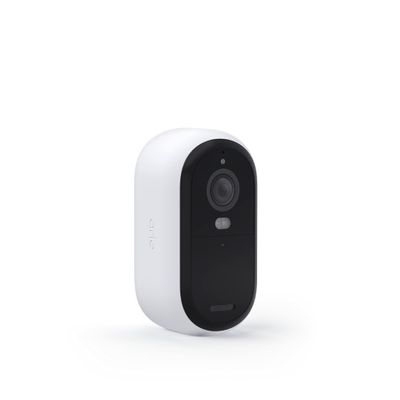 Arlo Essential Security Camera 2K 2nd Gen, Indoor/Outdoor Wireless Camera with Spotlight, 2-Way Audio, Color Night Vision, Motion Activation, Wide Angle, White, 1-Pack, VMC3050 (Renewed)