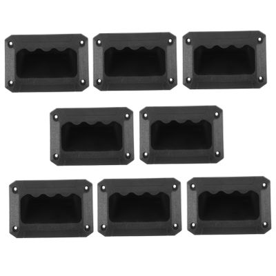 WOONEKY 8pcs Speaker Handle Replacement Handles for Amplifier Easy Install for Speaker Cabinet