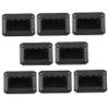 WOONEKY 8pcs Speaker Handle Replacement Handles for Amplifier Easy Install for Speaker Cabinet view 1