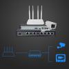 4G LTE Modem Router, Unlocked Mobile Hotspot Router with SIM Card Slot and 4 Antennas for Asian Area (US Plug) view 4
