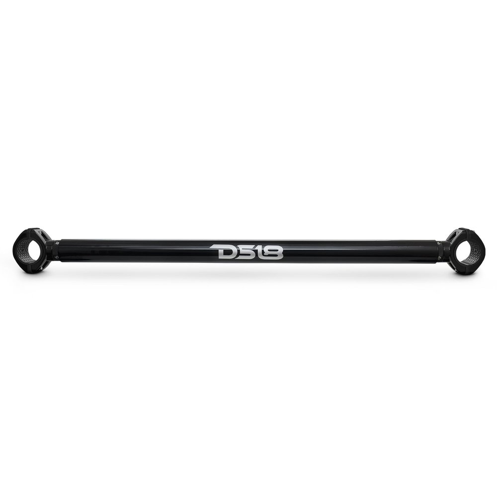 DS18 RZR-PROTUBE Polaris RZR PRO Rear Mounting Tube for Tower Speakers - for 2020 to Present RZR PRO Models - Adjustable 35.6" - 37.5" Glossy Black Finish