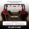 DS18 RZR-PROTUBE Polaris RZR PRO Rear Mounting Tube for Tower Speakers - for 2020 to Present RZR PRO Models - Adjustable 35.6" - 37.5" Glossy Black Finish view 4