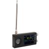 TEF6686 Portable Radio SW, CB, VHF, UHF, WX, AIR, LW, MW, SSB AM Receiver, for Dev Beta, 3.2 Inch LCD Screen, Pocket Retro Mini Radio Rechargeable (Black) view 1