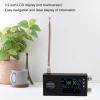 TEF6686 Portable Radio SW, CB, VHF, UHF, WX, AIR, LW, MW, SSB AM Receiver, for Dev Beta, 3.2 Inch LCD Screen, Pocket Retro Mini Radio Rechargeable (Black) view 3